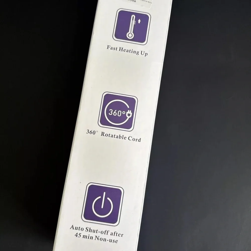 UNOPENED SuperDuomishu C1-19 Automatic Curling Iron, 1 barrel w/4 Temp Up to 430 - Picture 5 of 8